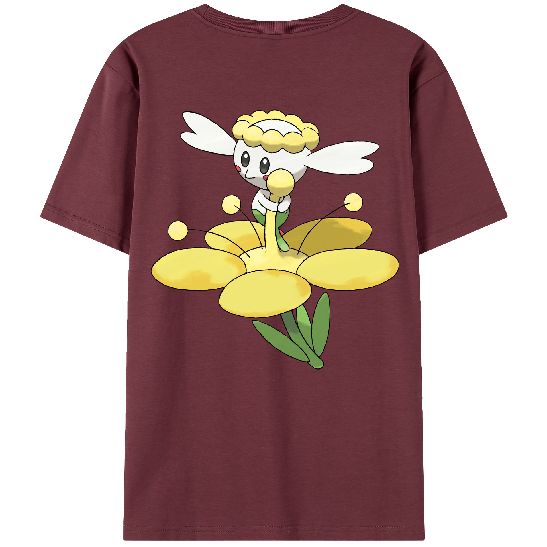 （画像用） ポケットモンスター Pokémon 綿100％半袖Tシャツ（背面プリント）